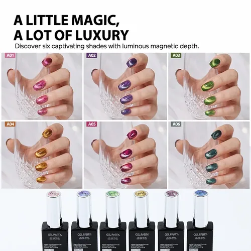 GEL PARTY Cat Eye Gel Polish Set – Set A, photo 1